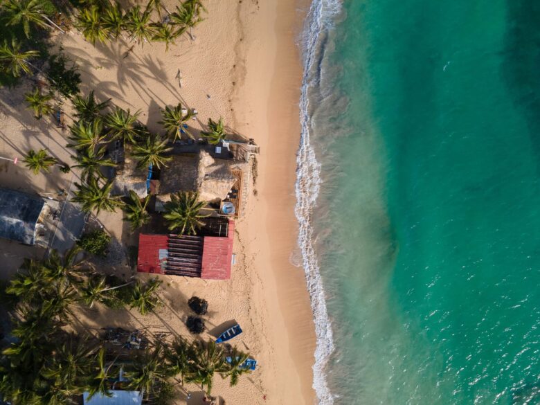 Aerial View of Puerto plata