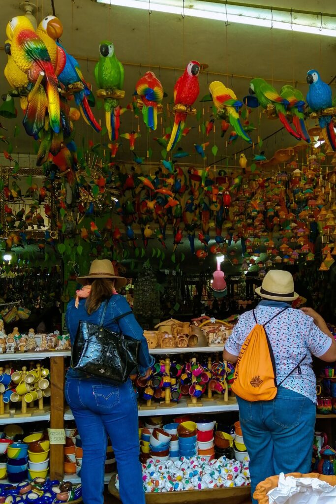 Sovenirs en Mercado Modelo Santiago
